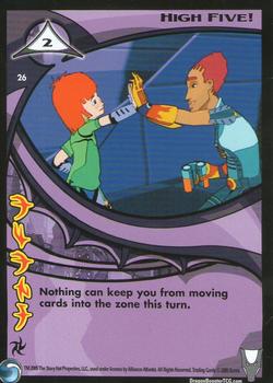 2005 Score Dragon Booster TCG #26 High Five! Front