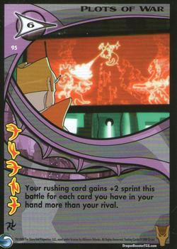 2005 Score Dragon Booster TCG #95 Plots of War Front