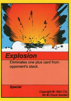 1994 Card Sharks Super Deck! TCG #NNO Explosion Front