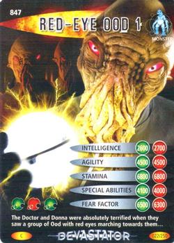 2008 Doctor Who Battles in Time Devastator #22 Red-Eye Ood 1 Front