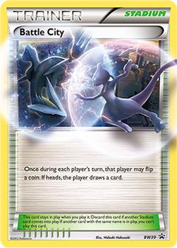 2011 Pokemon BW Black Star Promos #BW39 Battle City Front