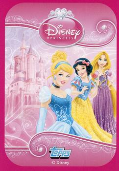 2013 Topps Disney Princess Trading Card Game #19 Belle Back