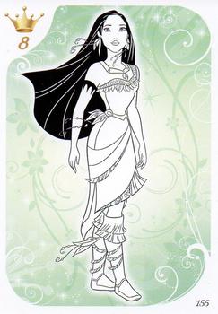 2013 Topps Disney Princess Trading Card Game #155 Pocahontas Front