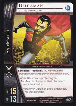 2005 Upper Deck Entertainment DC VS System Green Lantern Corps #DGL-095 Ultraman: Crime Syndicate Front