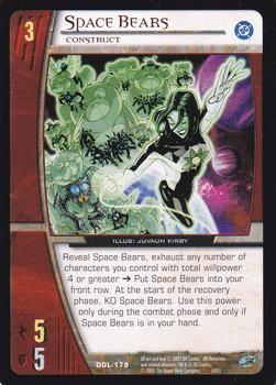 2005 Upper Deck Entertainment DC VS System Green Lantern Corps #DGL-179 Space Bears: Construct Front