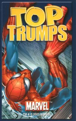 2003 Top Trumps Marvel Comic Heroes #NNO Elektra Back