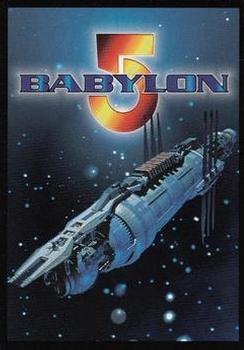 2000 Precedence Babylon 5 Wheel of Fire #NNO97 Psychedelic Program Back