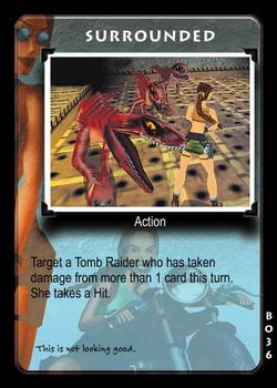 2000 Precedence Tomb Raider Big Guns #B036 Surrounded Front