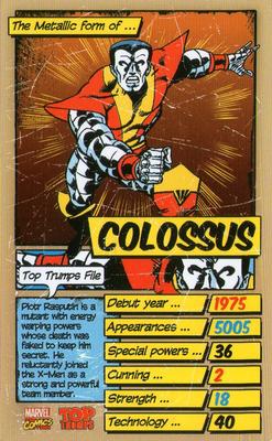 2014 Top Trumps Marvel Who Is The Mightiest? #NNO Colossus Front