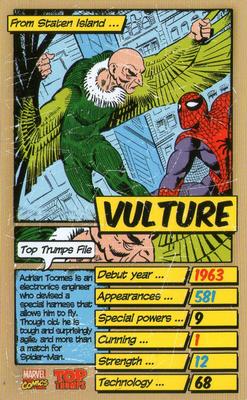 2014 Top Trumps Marvel Who Is The Mightiest? #NNO Vulture Front