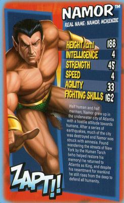 2012 Top Trumps Ultimate Marvel Heroes #NNO Namor Front