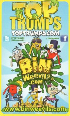 2010 Top Trumps Specials Bin Weevils #NNO Sum Back