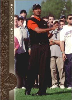 2005 SP Signature Golf #1 Tiger Woods Front