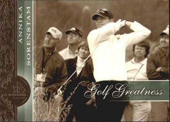 2005 SP Signature Golf #27 Annika Sorenstam Front