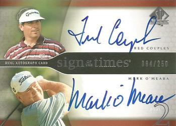 2004 SP Authentic - Sign of the Times Dual #FC/MO Fred Couples / Mark O'Meara Front