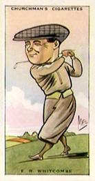 1931 Churchman's Prominent Golfers (Small) #48 Ernest Whitcombe Front