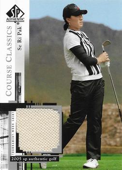 2005 SP Authentic - Course Classics #CC2 Se Ri Pak Front