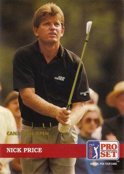 1992 Pro Set PGA Tour The Honda Classic #117 Nick Price Front