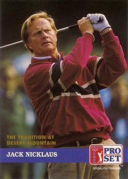 1992 Pro Set PGA Tour The Honda Classic #201 Jack Nicklaus Front