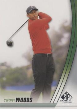2021 SP Game Used #1 Tiger Woods Front
