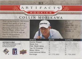 2021 Upper Deck Artifacts - Red #83 Collin Morikawa Back