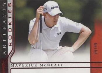 2021 Upper Deck Artifacts - Red #89 Maverick McNealy Front