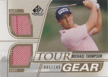 2021 SP Game Used - Tour Gear Gold #TG-MT Michael Thompson Front