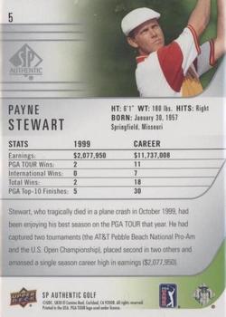2021 SP Authentic - Limited #5 Payne Stewart Back