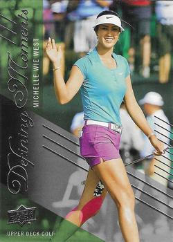 2024 Upper Deck - Defining Moments #DM-21 Michelle Wie West Front