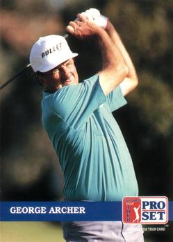 1992 Pro Set PGA Tour #214 George Archer Front