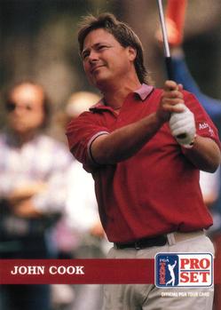 1992 Pro Set PGA Tour #94 John Cook Front