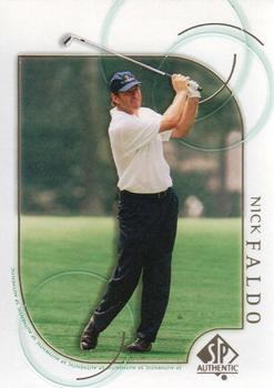 2001 SP Authentic #42 Nick Faldo Front