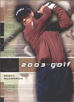 2003 SP Game Used #12 Scott McCarron Front