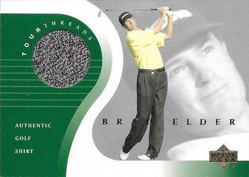 2001 Upper Deck - Tour Threads #TT-BE Brad Elder Front