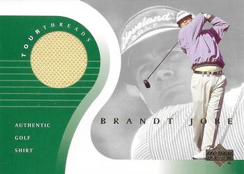 2001 Upper Deck - Tour Threads #TT-BJ Brandt Jobe Front