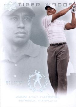 2013 Upper Deck Tiger Woods Master Collection #68 2009 AT&T National Front