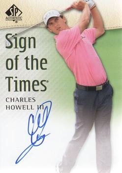 2014 SP Authentic - Sign of the Times #SOTT-CH Charles Howell III Front