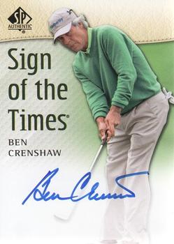 2014 SP Authentic - Sign of the Times #SOTT-CR Ben Crenshaw Front