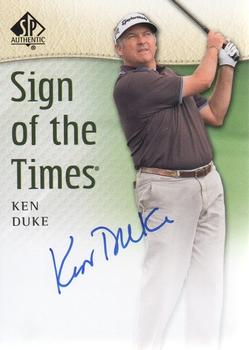 2014 SP Authentic - Sign of the Times #SOTT-KD Ken Duke Front