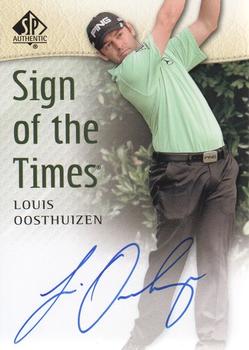 2014 SP Authentic - Sign of the Times #SOTT-LO Louis Oosthuizen Front