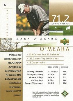 2002 Upper Deck - Gold #6 Mark O'Meara Back