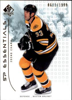 2009-10 SP Authentic #160 Zdeno Chara Front