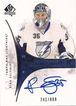 2009-10 SP Authentic #226 Riku Helenius Front