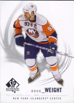 2009-10 SP Authentic #3 Doug Weight Front