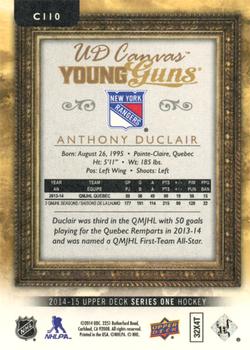 2014-15 Upper Deck - UD Canvas #C110 Anthony Duclair Back