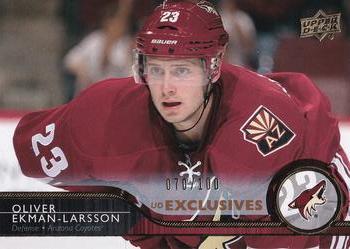 2014-15 Upper Deck - UD Exclusives #262 Oliver Ekman-Larsson Front