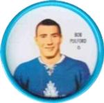 1962-63 Shirriff Coins #6 Bob Pulford Front