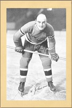 1934-43 Bee Hive Hockey Photos (Group 1) #NNO Ivan Johnson Front
