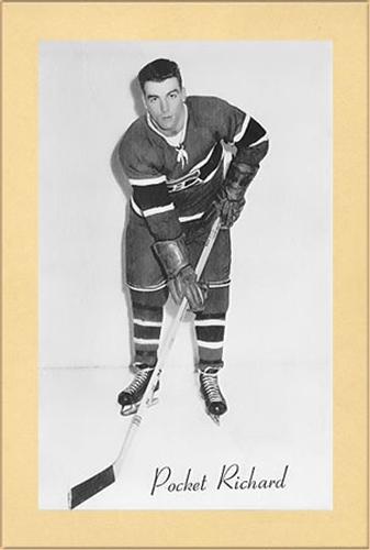 1944-64 Bee Hive Hockey Photos (Group 2) #NNO Henri Richard Front