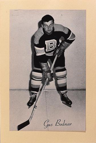 1944-64 Bee Hive Hockey Photos (Group 2) #NNO Gus Bodnar Front